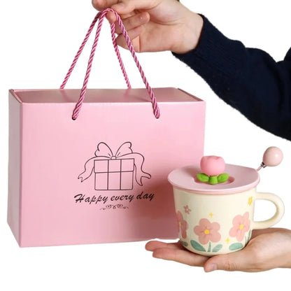 2026 In stock New Style Ceramic Mugs Cute and Creative Coffee Cups for Home Office Breakfast Tea and Coffee