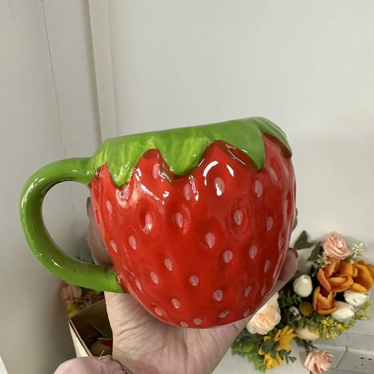 cute strawberry cup