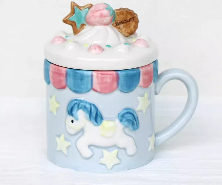 Creative Strawberry Cookies Ceramic Mug Cute Candy Salt Jar Chinese Wedding Tea Set Christmas Gift Home Decoration Accessories